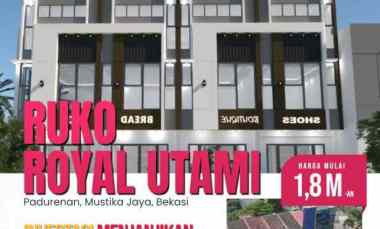 Ruko Strategis Padurenan Mustikajaya Kota Bekasi