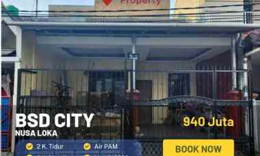 Rumah 1.5 Lt di Nusa Loka Sektor 14.5 Bsd