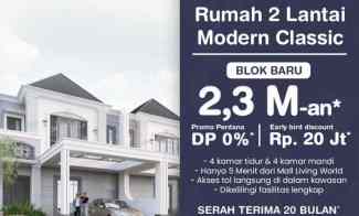 Rumah 2 Lantai di Grand Wisata Bekasi