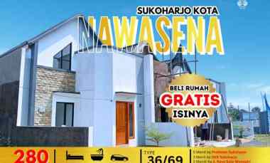 Rumah Dijual di Bendosari, Sukoharjo