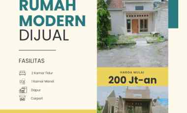 Rumah 200jt an Blitar Kota Murah Free SHM