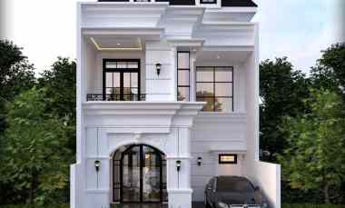 Rumah 3 Lantai dalam Townhouse Kukusan Depok Lp001