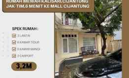 Rumah 6 Kamar Tidur di Kalisari Cijantung JAK-TIM