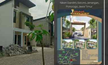 Rumah Asri di Jalur Utama Ponorogo