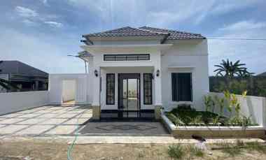 Rumah Asri Minimalis di Jalan Rawa Bening Pekanbaru