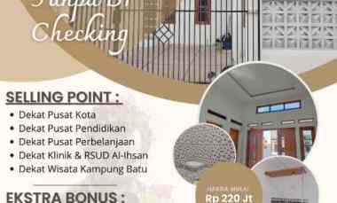 Rumah Dijual di Panuusan malakasari Baleendah Bandung selatan