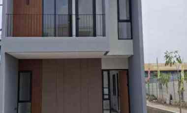 rumah baru 2 lt lokasi strategis dekat stasiun bekasi