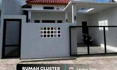 Rumah Baru dalam Cluster di 4 km Utara Candi Prambanan