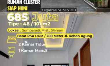 Rumah Baru dalam Cluster di Sumberadi, Mlati, Sleman