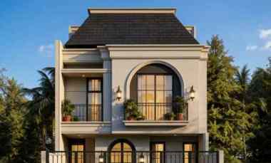 rumah baru desain american classic di billymoon