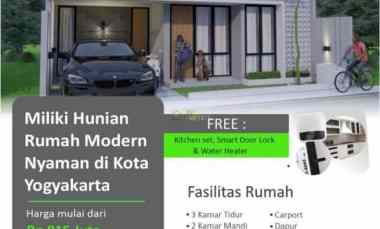 Rumah Baru, Desain Modern, 9 menit ke Sleman City Hall