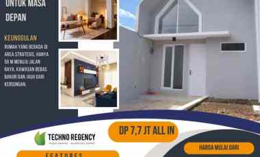 Rumah Dijual di Techno Regency Padalarang