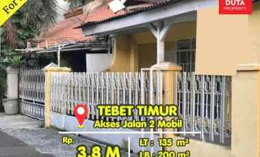 Rumah Dijual di Tebet Timur