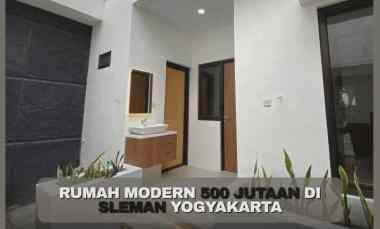 rumah cantik 500 jutaan minimalis di berbah sleman