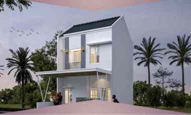 Rumah Cantik Klasik 2 Lantai dekat Bandara