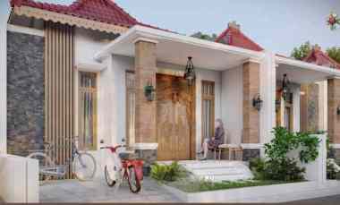 Rumah Cantik Murah Konsep Joglo di Prambanan