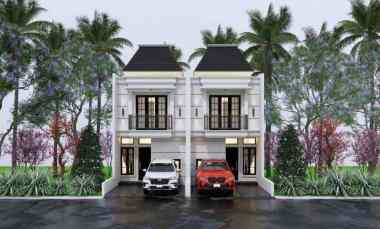 Rumah Classic Bata Merah Ceger Cipayung Jakrta Timur