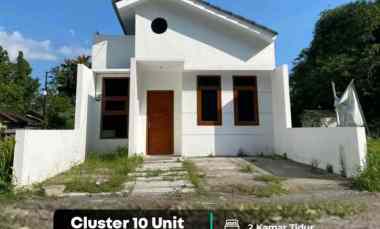 Rumah Cluster 10 Unit, 285 Jutaan dekat Candi Prambanan