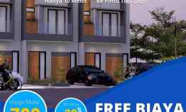 Rumah Cluster, 700 jt an Si Sukatani, Cimanggis Depok