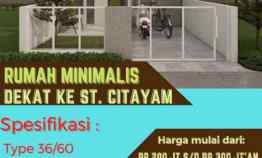 Rumah Cluster dekat dari Stasiun Citayam