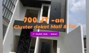 Rumah Cluster dekat Mall dan Tol Pondok Gede Bekasi