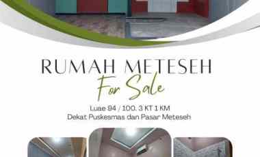 Rumah Cluster Harga Murah Meteseh Tembalang