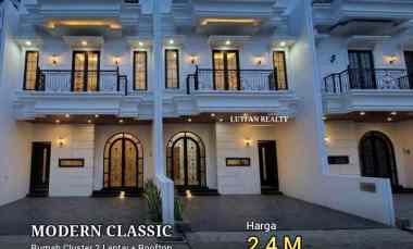 rumah cluster modern classic kebagusan jakarta selatan
