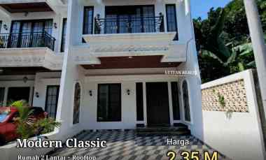 Rumah Cluster Modern Minimalis dekat Tol Andara