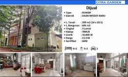 Dijual Cepat !! Rumah Bagus dan Asri di Daan Mogot Harga Ok