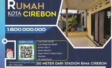 Rumah dekat Stadion Bima Kota Cirebon Jawabarat