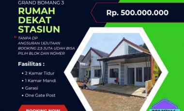 Rumah dekat Stasiun Citayam