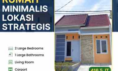 Rumah dengan Lokasi 0 km Jalan Raya