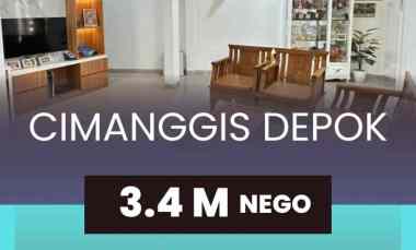 Rumah Depok Cimanggis Harjamukti Cakep Semi Furnished