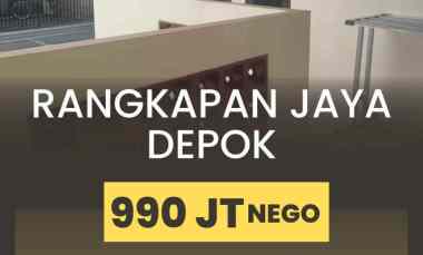 Rumah Depok Rangkapan Jaya 3 Lantai Bagus dekat ke DTC