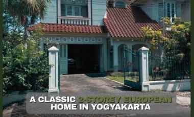 Rumah Desain Eropa Kawasan,yogyakarta