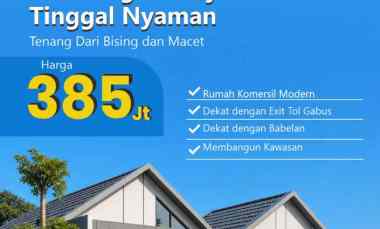 Rumah di Bekasi Cicilan Mulai di 1 Jutaan