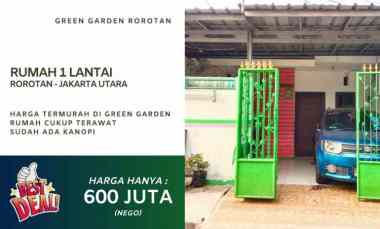 Rumah Dijual Cepat Green Garden, Rorotan Jakarta Utara