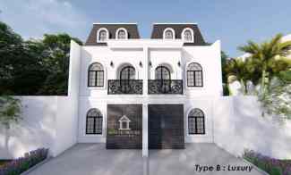 Rumah Disain Mewah dalam Cluster di Harjamukti Depok