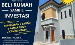 Rumah Dua Lantai di jl Ovensari Balepadi Baki