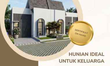 rumah eksklusif malang free pagar kanopi kitchen set