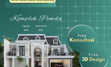 Rumah Elit Dikawasan Elit Komplek Pemda