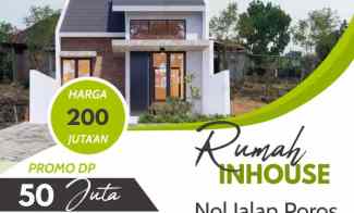 Rumah Harga 200 Jutaan Nol Poros Menganti
