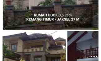 Rumah Hook 3,5 Lt di Kemang Timur - Jaksel 27 M