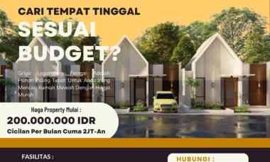 Rumah Hunian Daerah Gunungkidul
