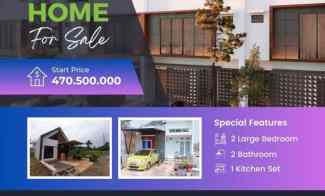 Rumah DP 0 Ready di Tanah Sereal Cicilan 3 Jutaan