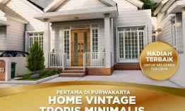 Rumah Vintage Purwakarta Nuansa Islami Akad Syariah Halal Tanpa Riba