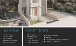 Rumah 2 Lantai Murah Lokasi Strategis dekat dengan 3 Pintu Tol