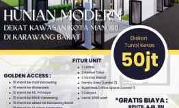 Rumah Modern Paling Murah dekat RSUD Karawang