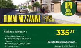 Rumah Mezzanine De Green Saffanah murah skema syariah di Kab Bandung