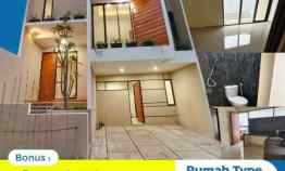 Promo Akhir Tahun Townhouse Premium Siap Huni dekat Tol Jagorawi Uki